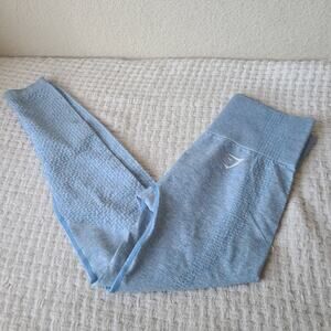 Gym Shark Athletic Blue Leggings Women's Size S